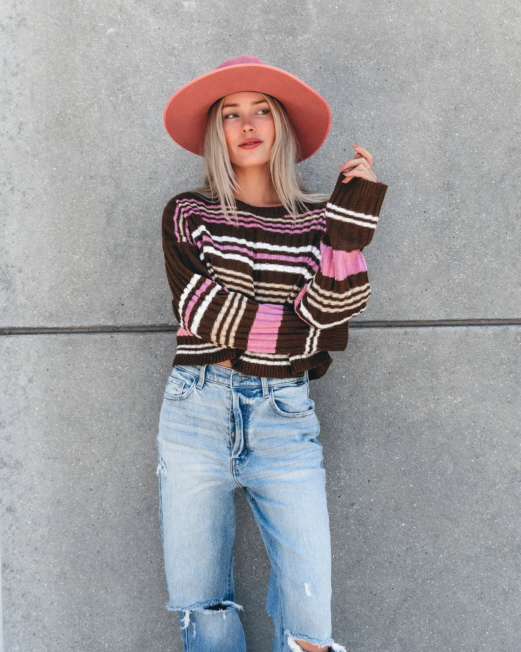 Daniella Multi Striped Sweater - FINAL SALE