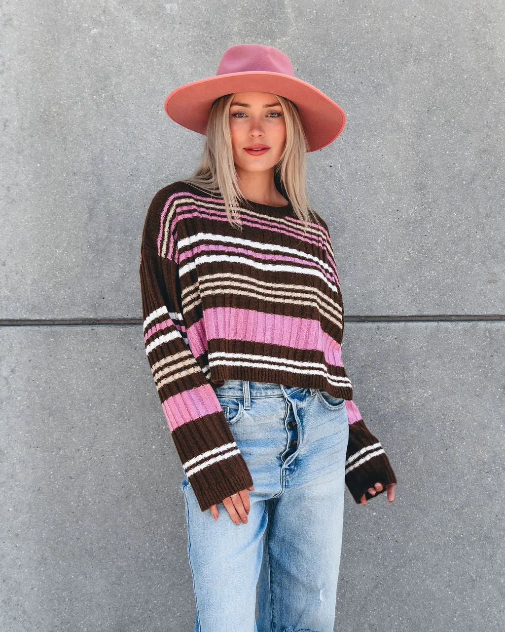 Daniella Multi Striped Sweater - FINAL SALE