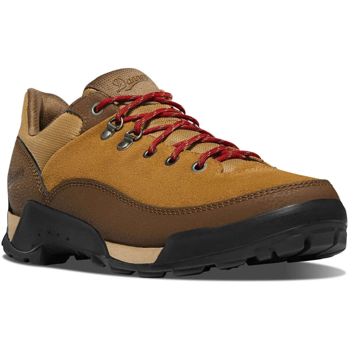 Danner Men's Panorama Low 4" Waterproof Hiking Shoe - Brown/Red - 63470