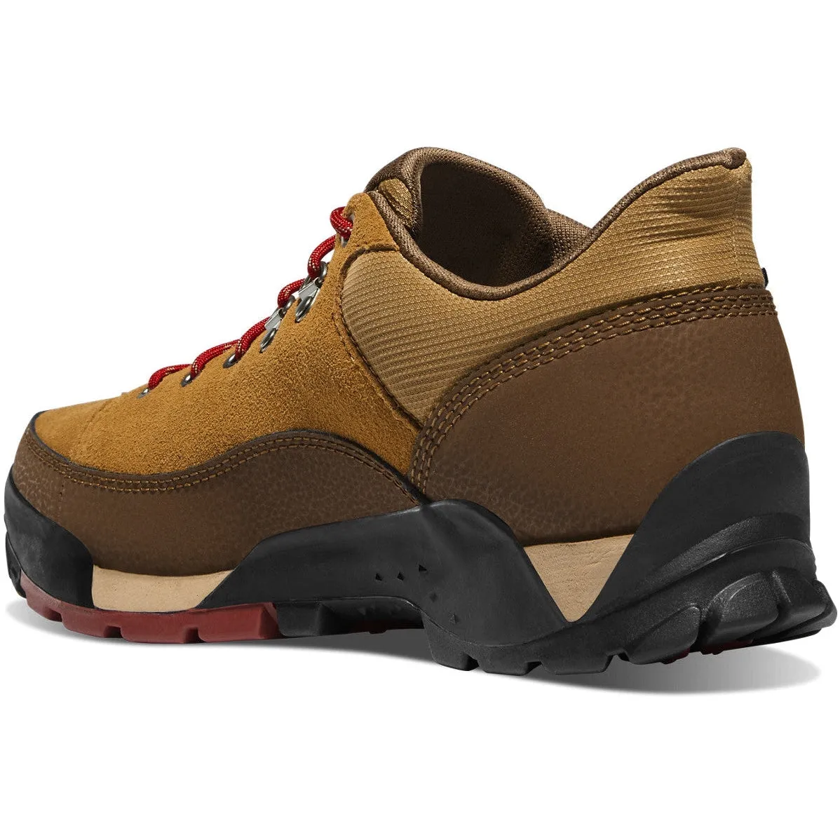 Danner Men's Panorama Low 4" Waterproof Hiking Shoe - Brown/Red - 63470