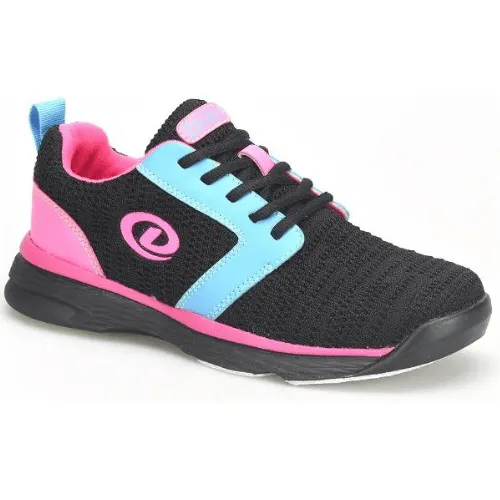 Dexter Youth Raquel LX Jr Black/Blue/Pink Glow Bowling Shoes