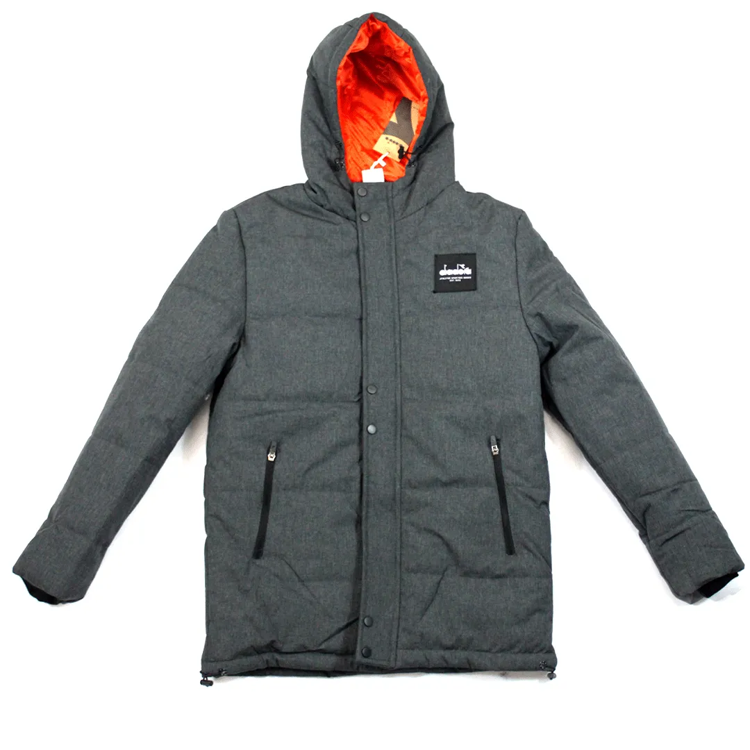 Diadora Arturo Charcoal Grey Padded Jacket