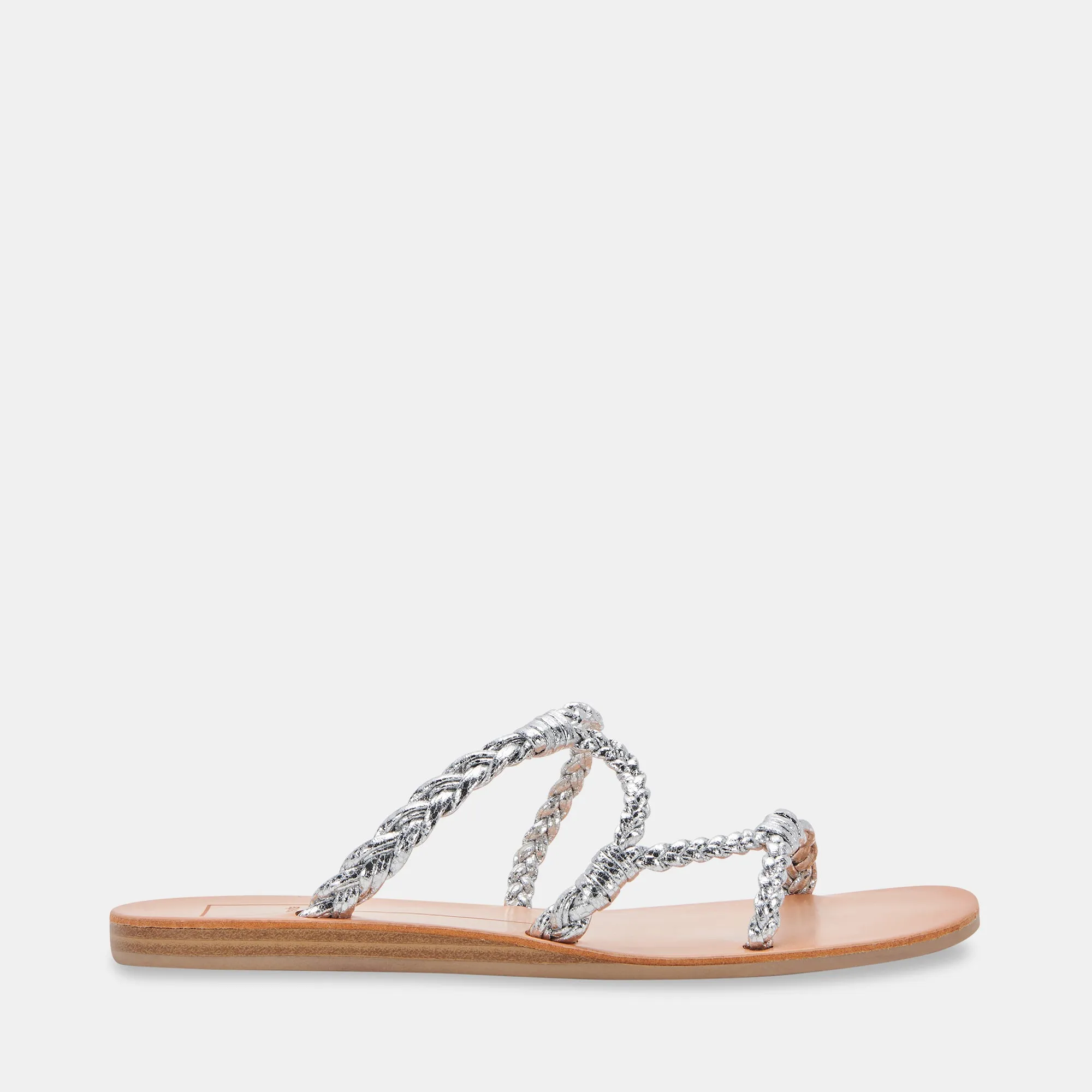 DION SANDALS SILVER METALLIC STELLA