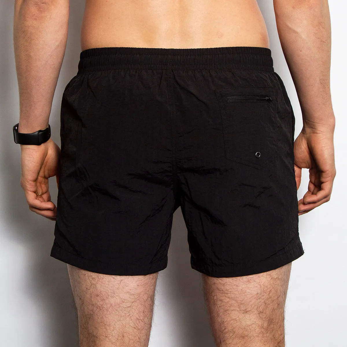 Disco Psychedelia - Swim Shorts - Black