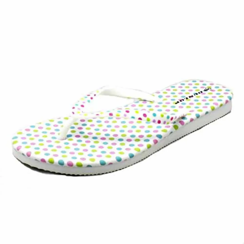 DUNLOP SPOTTY FLIP FLOPS SANDALS BEACH SHOES