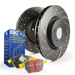 EBC Brakes S5KF1095 S5 Kits Yellowstuff And GD Rotors