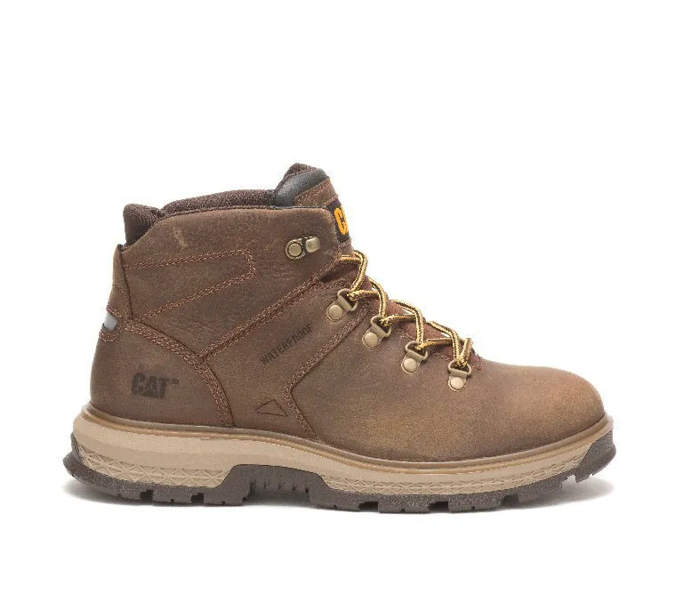 Exposition Soft-Toe Waterproof Hiker Work Boot Brown