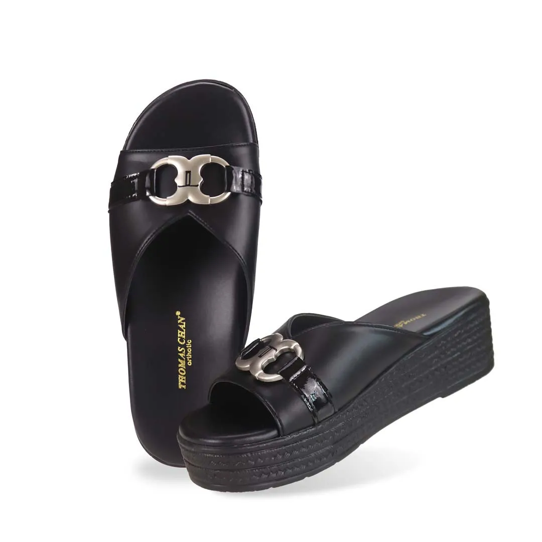 [EXTRA 20% off at cart] Minimalist Buckle Flatform Sandals