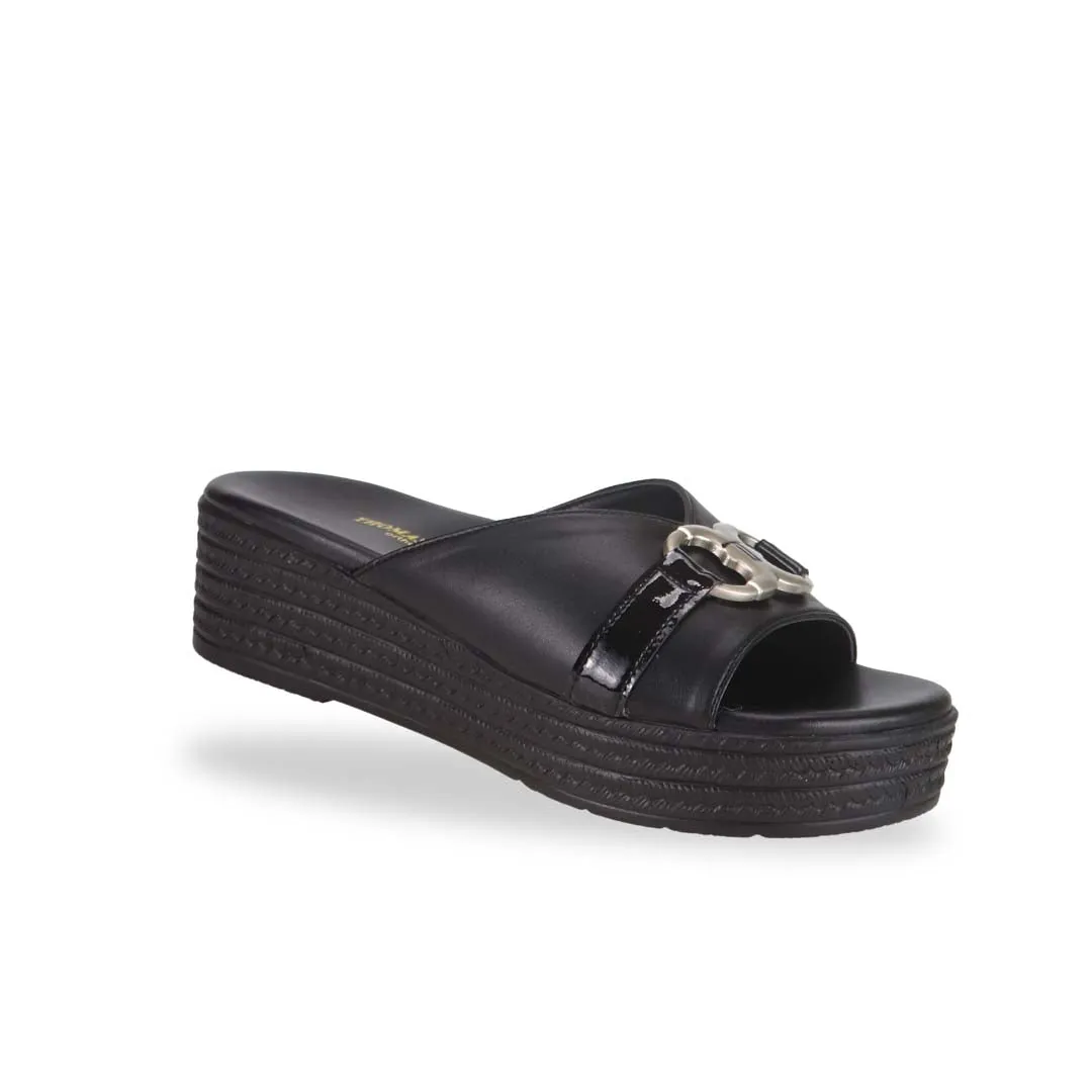 [EXTRA 20% off at cart] Minimalist Buckle Flatform Sandals