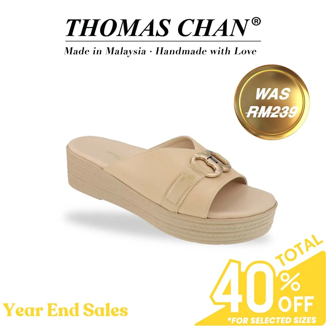 [EXTRA 20% off at cart] Minimalist Buckle Flatform Sandals