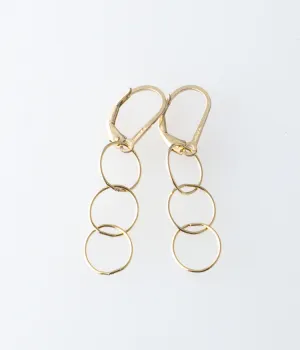 Fine Circles Earrings (gold-filled)