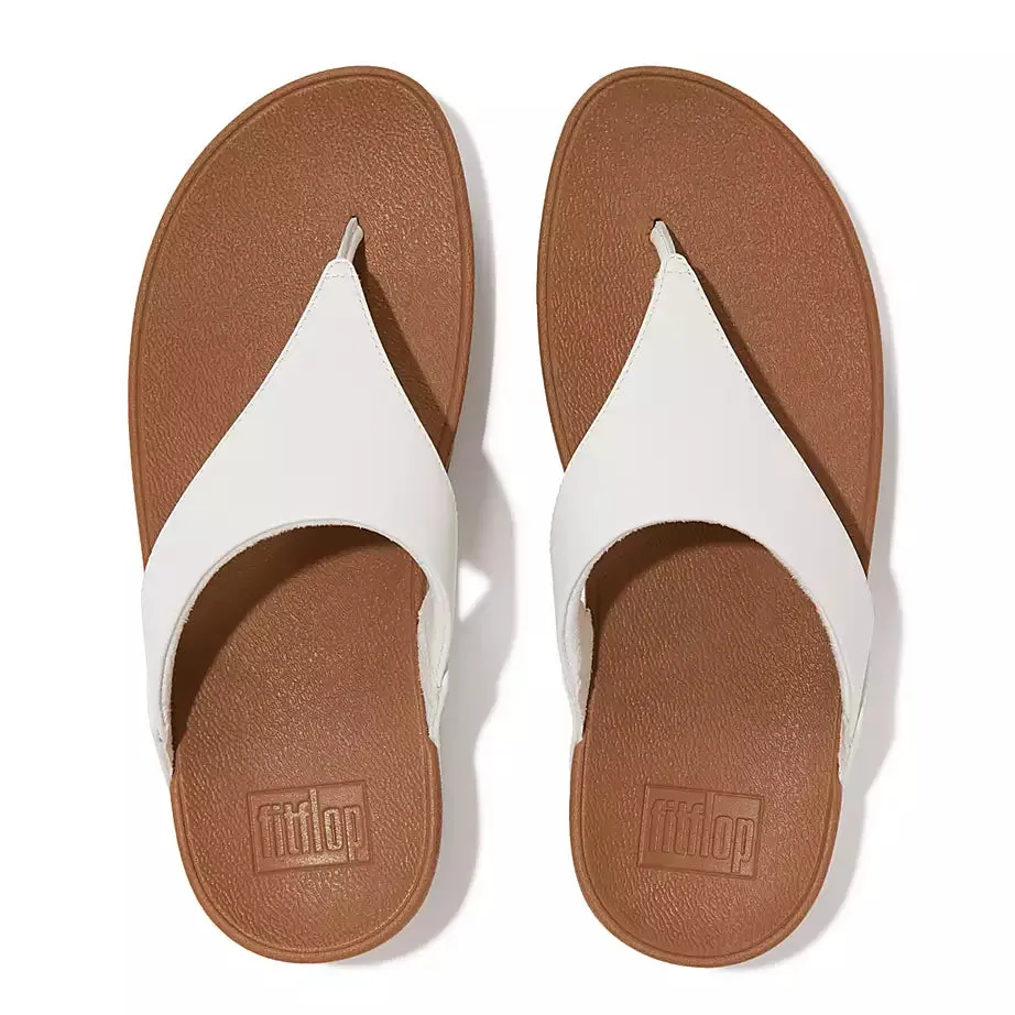 Fitflop Women's Lulu Leather Toepost White