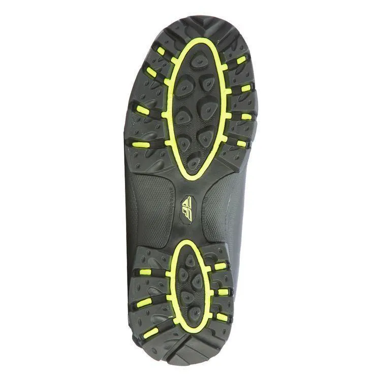 Fly Racing Marker Men's Black/Hi-Viz Yellow Snowmobile Boots