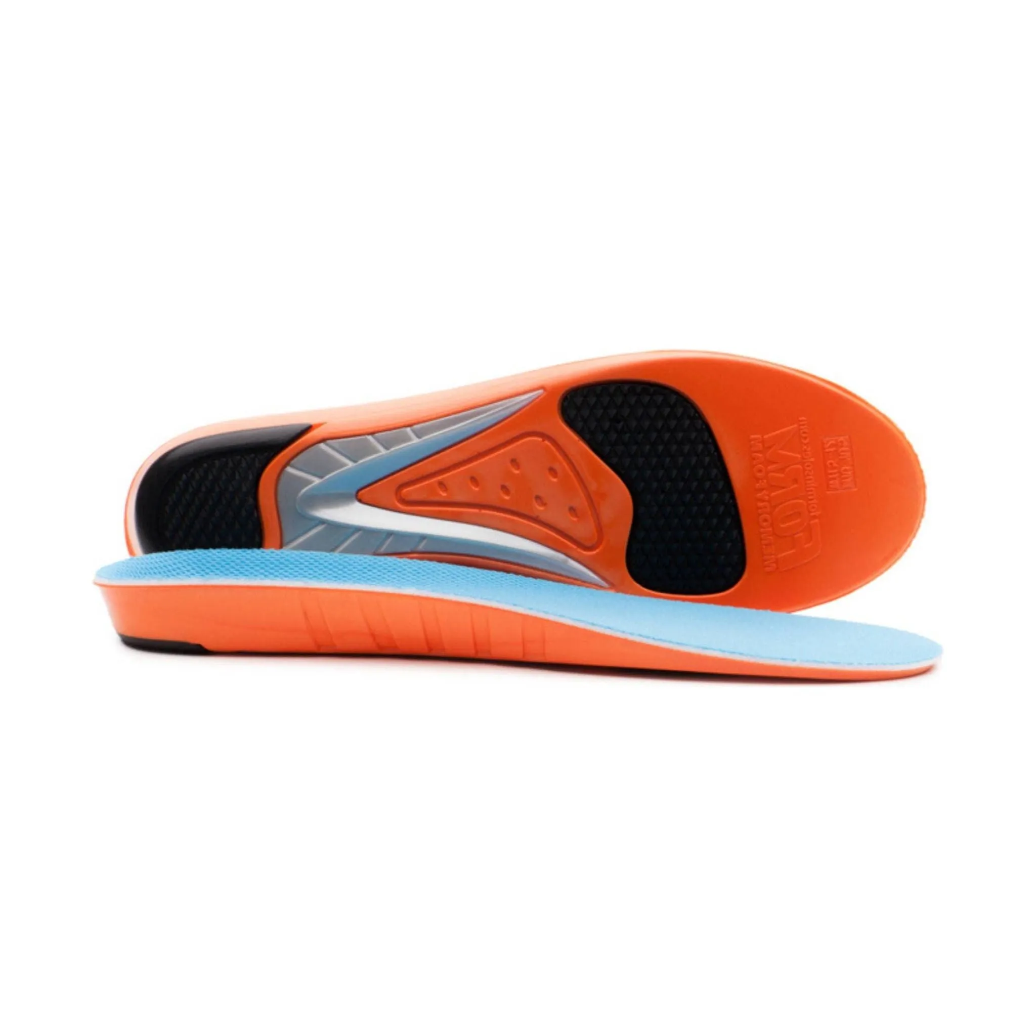 Form Memory Foam Insole - Blue/Orange