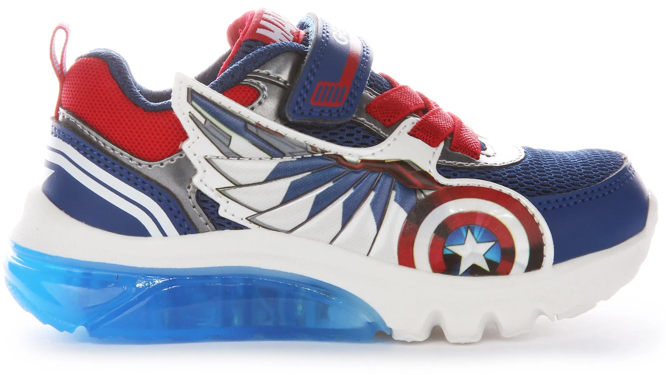 Geox J Ciberdrone Captain America Marvel In Navy For Infants