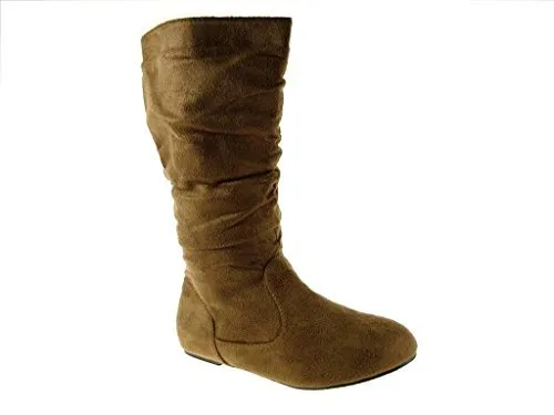 Girls Bella-9 Slouchy Zipped Tall Winter Fashion Boots