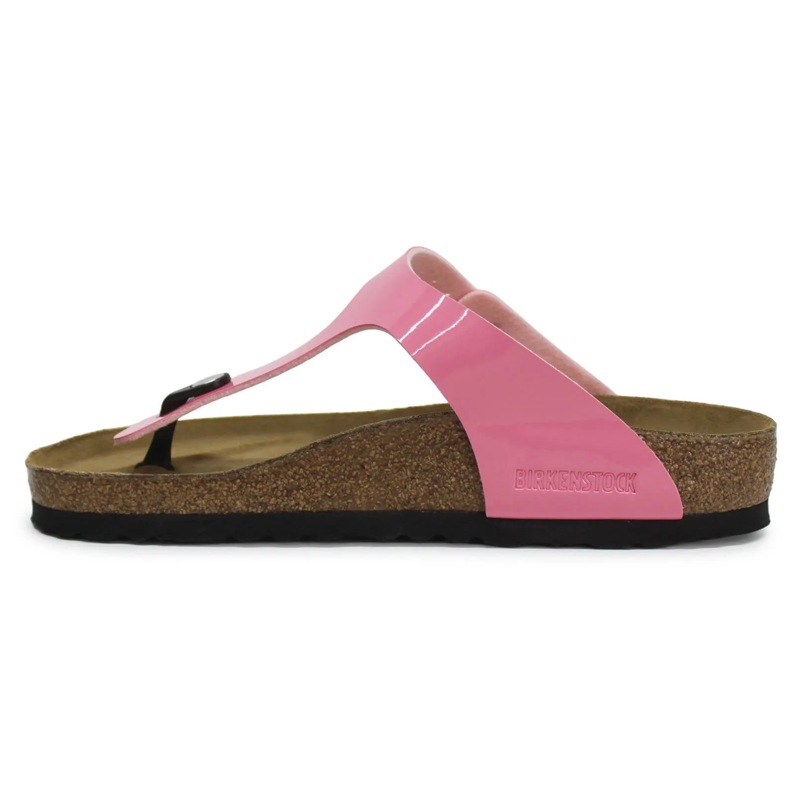 Gizeh Birko-Flor Patent Unisex Toe Post Sandals