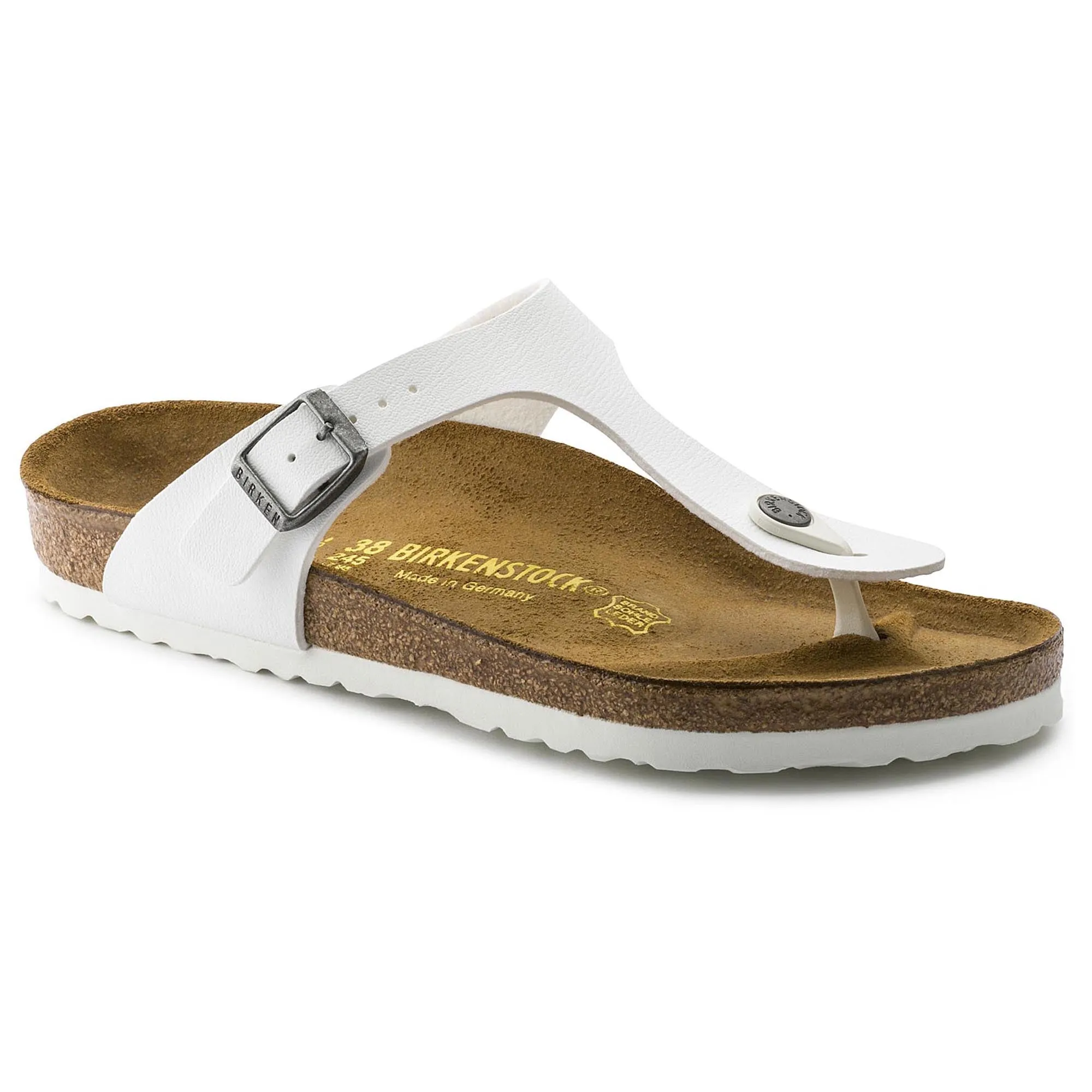 Gizeh Regular Width Regular Footbed White