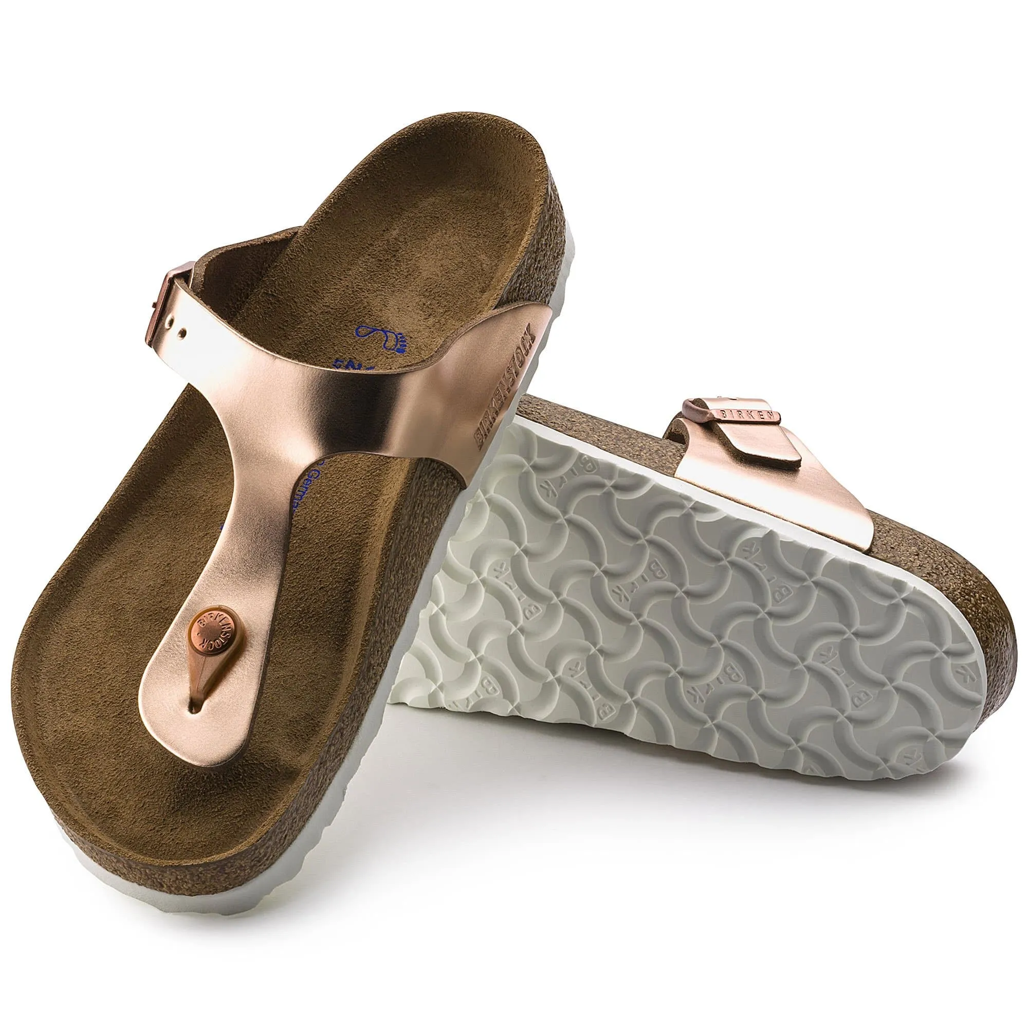 Gizeh Soft Footbed Natural Leather