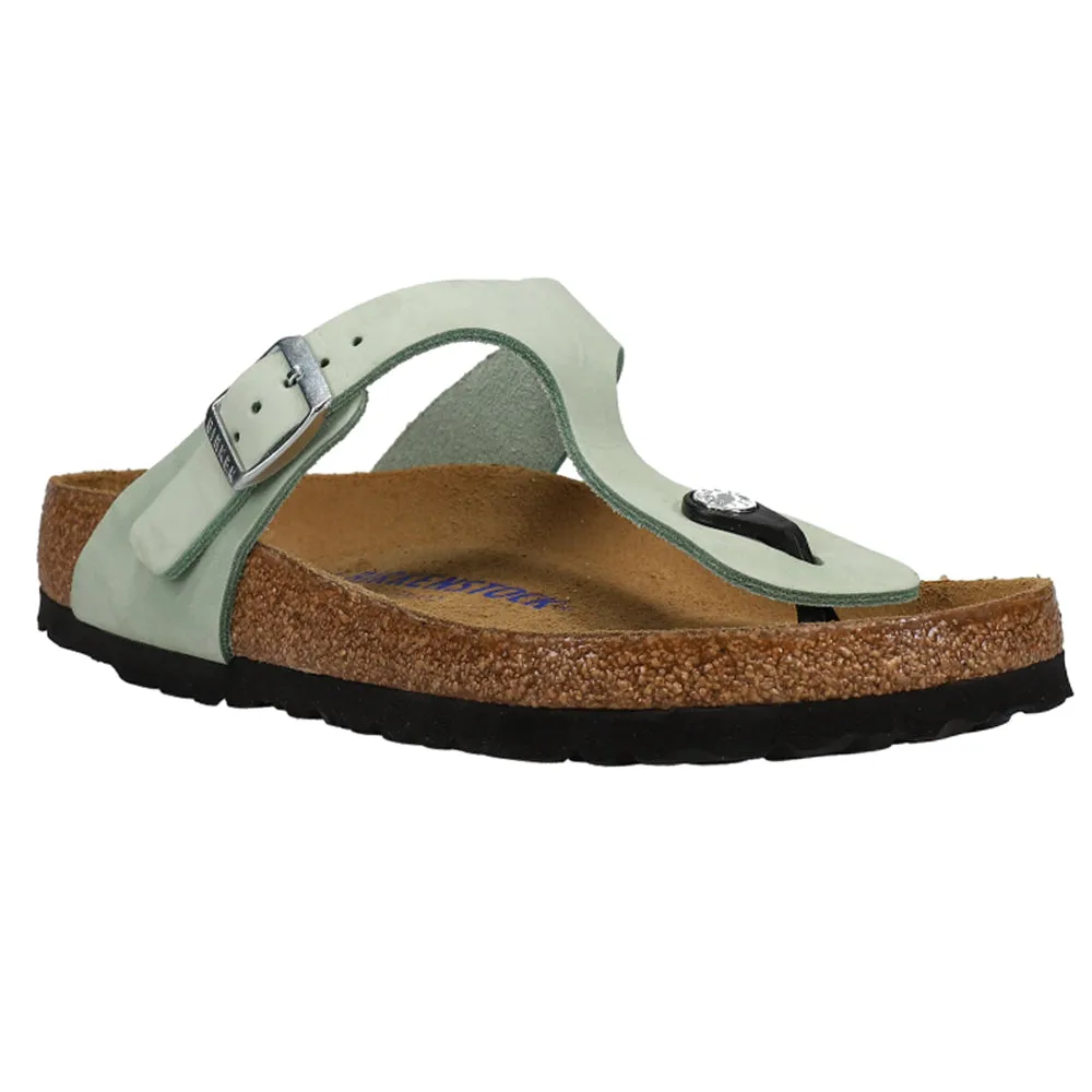 Gizeh Soft T-Strap Footbed Sandals