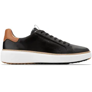 GRANDPRO Topspin Golf Shoes Black/Pecan - AW24