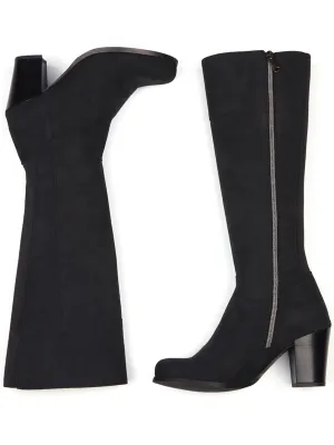 Heeled Knee High Boots