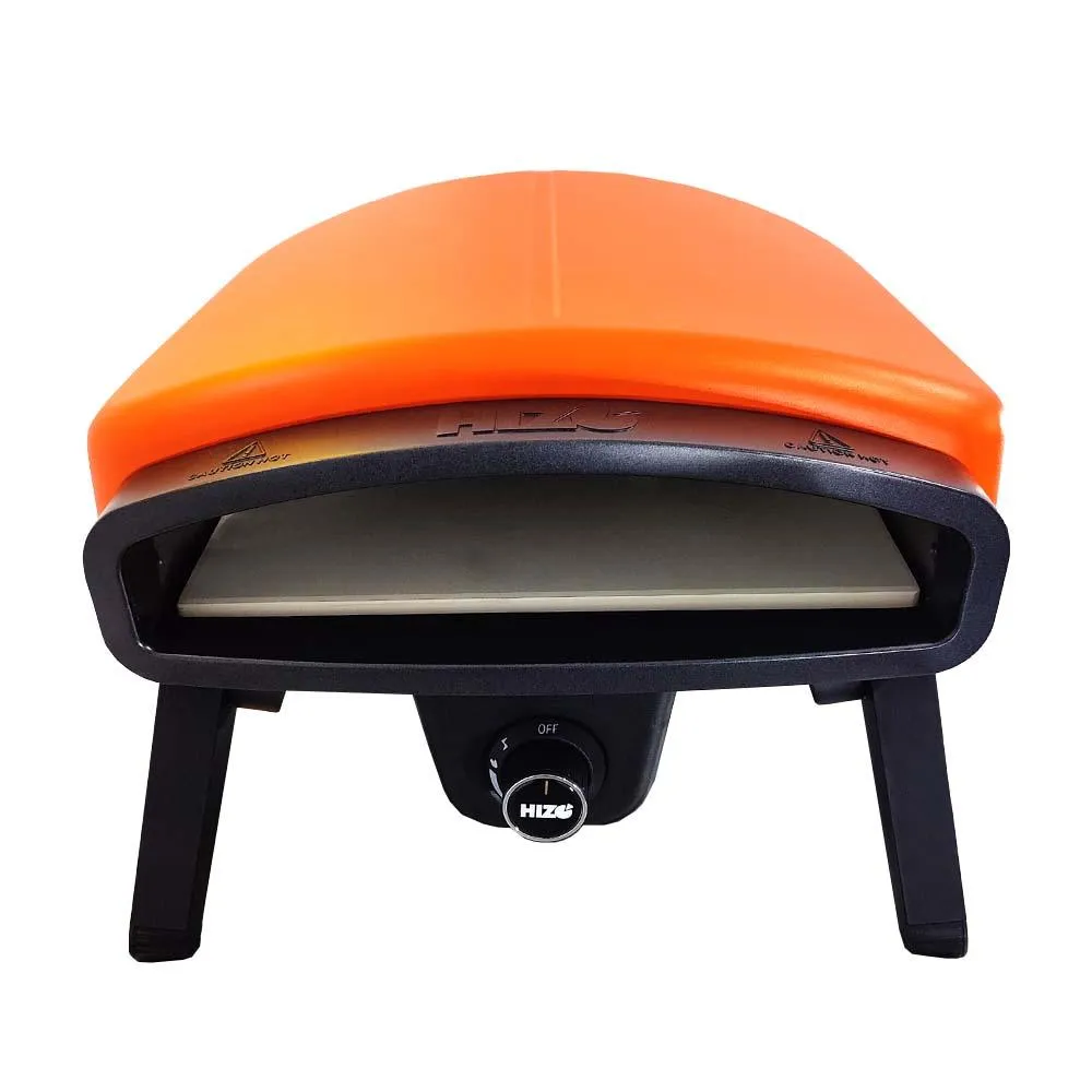 HIZO G14 (ORANGE BURST) Gas Pizza Oven - AGA for AU including regulator