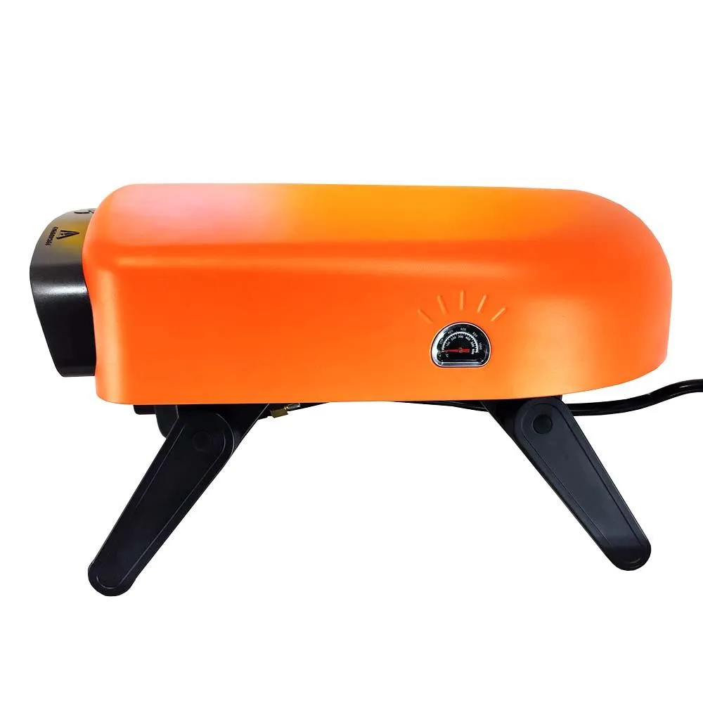 HIZO G14 (ORANGE BURST) Gas Pizza Oven - AGA for AU including regulator