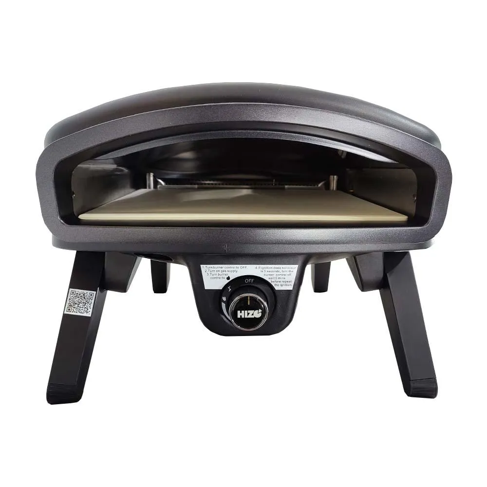 HIZO G14 (STEALTH BLACK) Portable Gas Pizza Oven