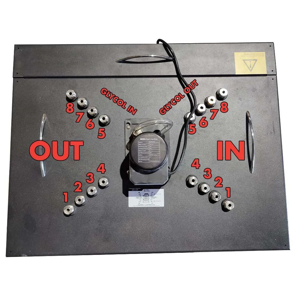 Icemaster G80 Glycol/Icebank with Digital Control 220-240V  (69cm x 54cm x 78cm; 90L, 450W)