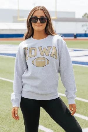 Iowa Grey Graphic Sweatshirt - FINAL SALE