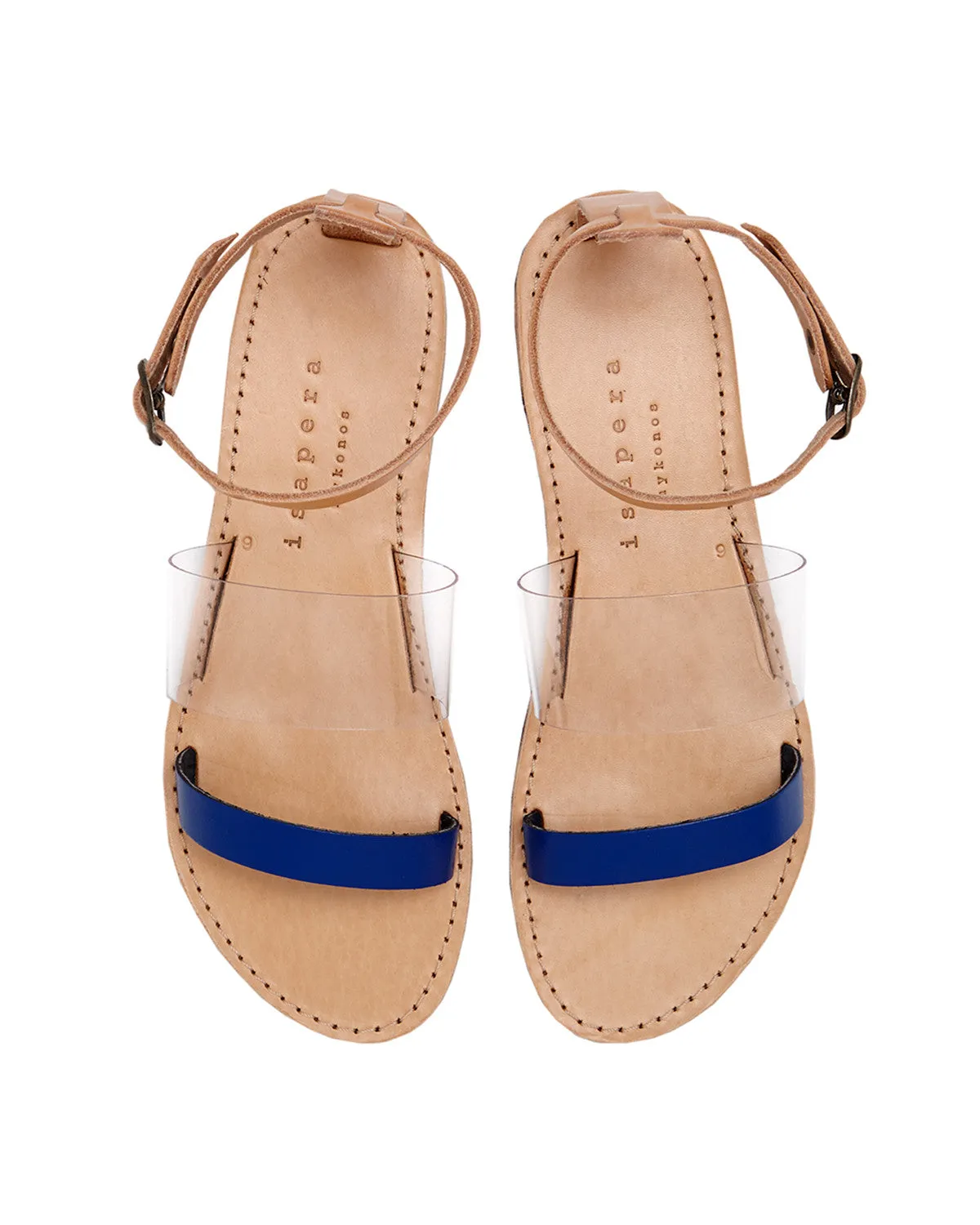 Isapera Sandals | Yialos in Blue - FINAL SALE