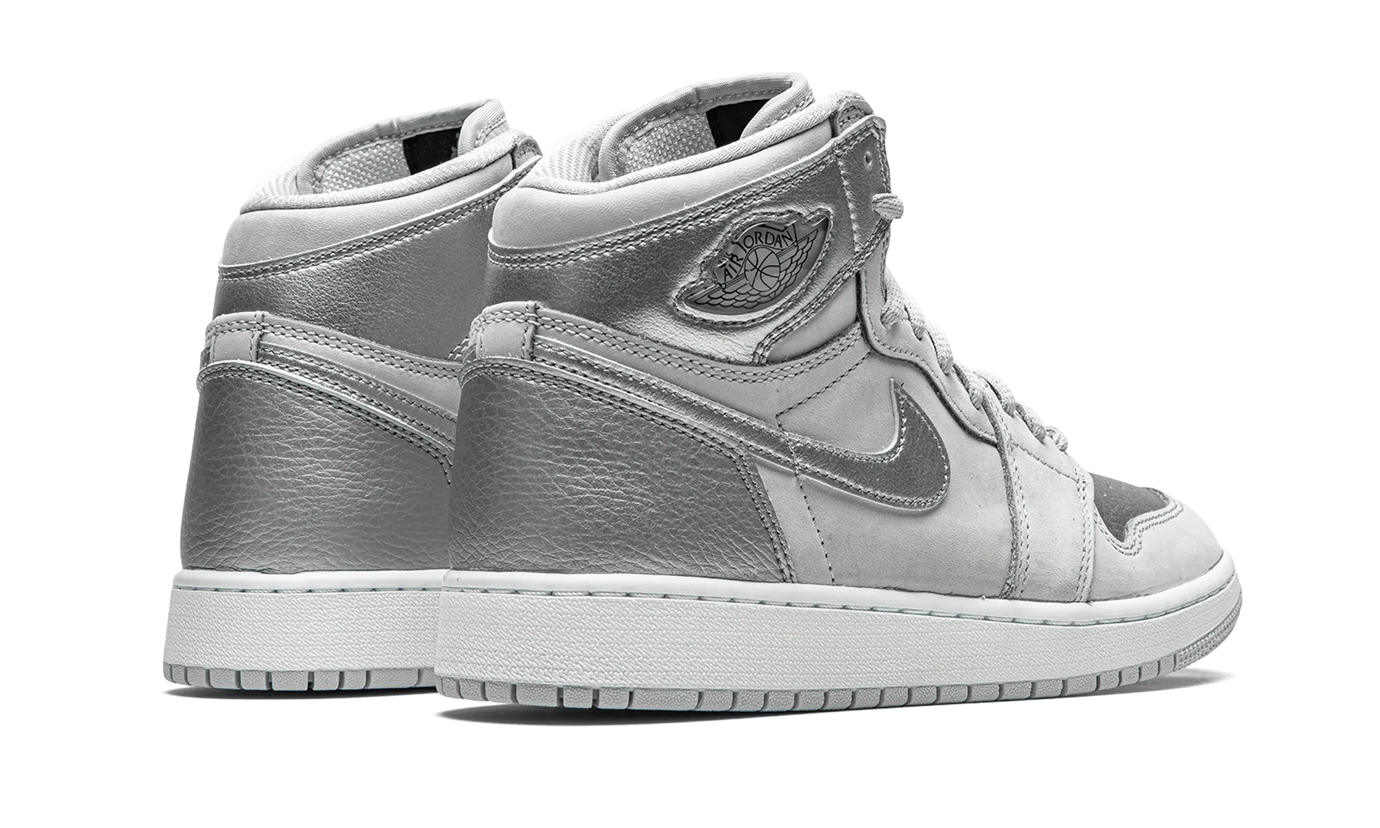 JORDAN 1 CO. JP METALLIC SILVER