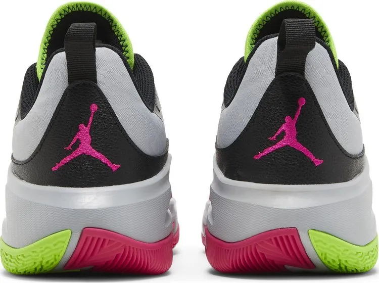 Jordan One Take 3 Wolf Gray Pink Prime sneakers, gray