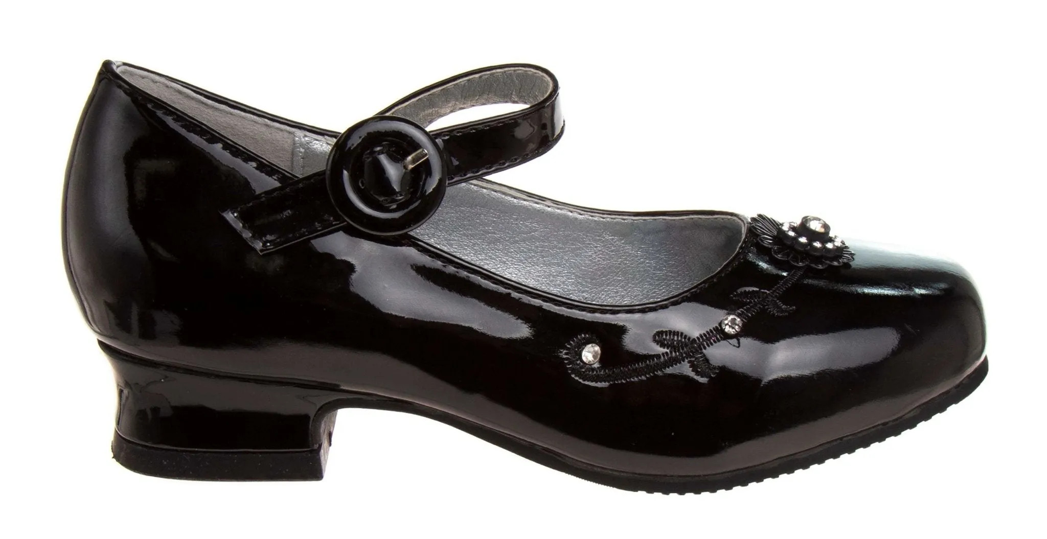 Josmo Girls Black Dress Shoes (Little Kid/Youth)