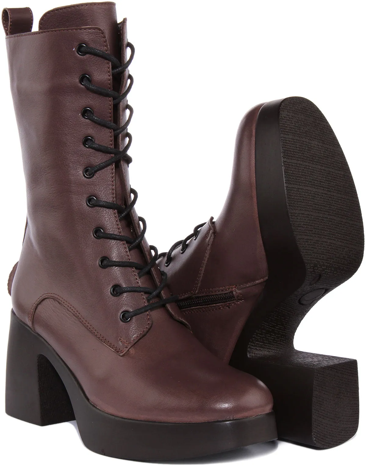 Justinreess England Frida In Brown For Women