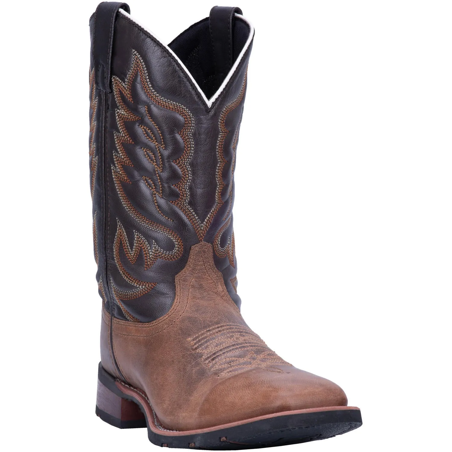 Laredo 7800 11" Sand Montana with Chocolate Top Wide Square Toe