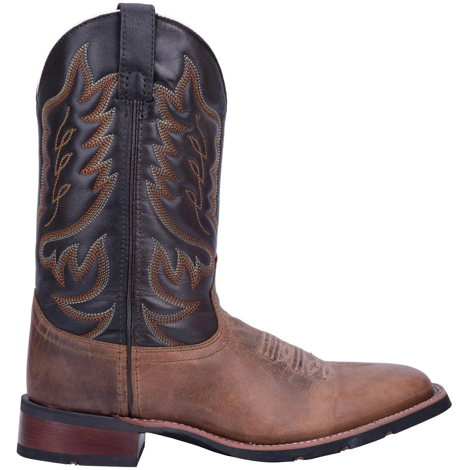 Laredo 7800 11" Sand Montana with Chocolate Top Wide Square Toe