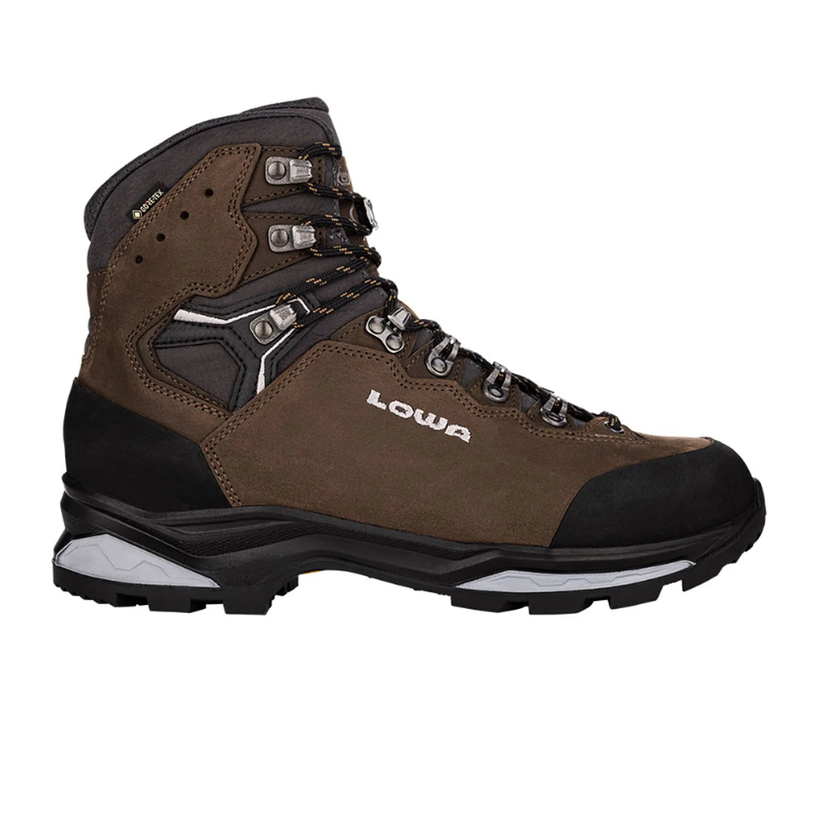 Lowa Camino EVO GTX Mid Hiking Boot (Men) - Brown/Graphite