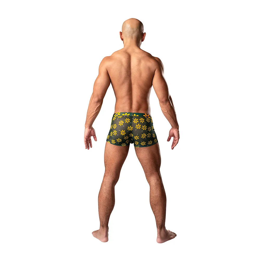 Male Power Petal Power Pouch Short Daisy Print M