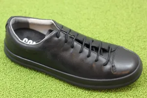 Mens Chasis Sport Sneaker - Black Leather