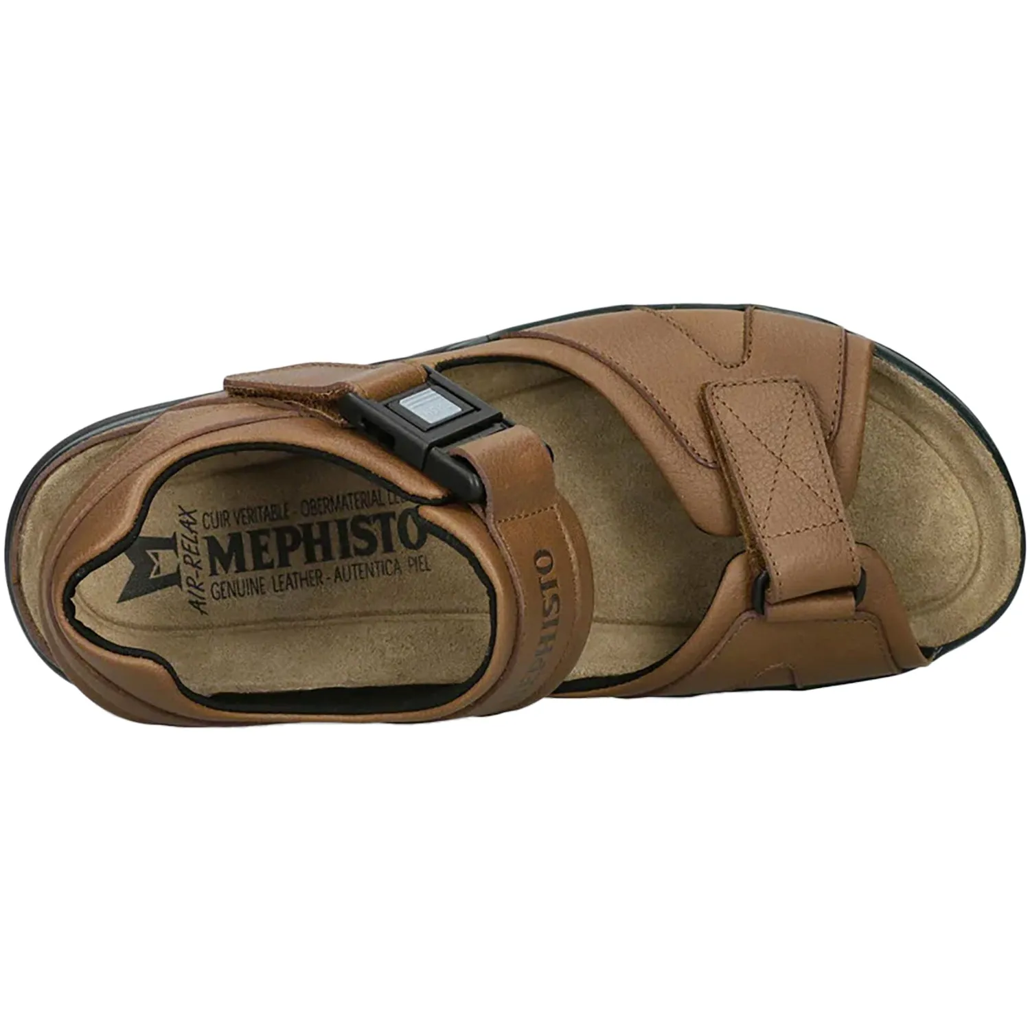 Men's Mephisto Shark Chestnut Nevada Leather