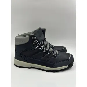 Men's Size 10, High Top Dark Gray Hikers w/ Light Gray Accents and Rugged Tread