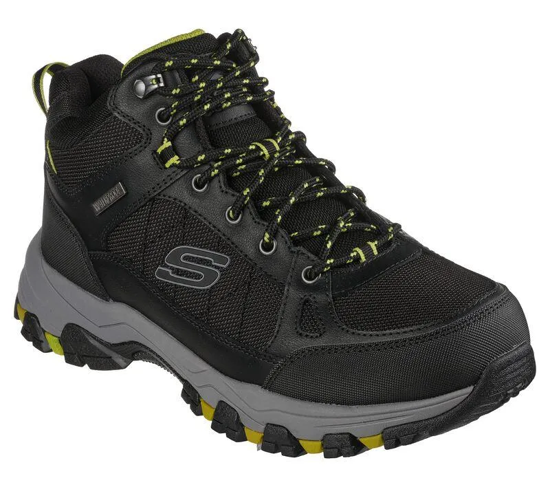 Men's Wide Fit Skechers 204477 Selmen Melano Hiking Boots