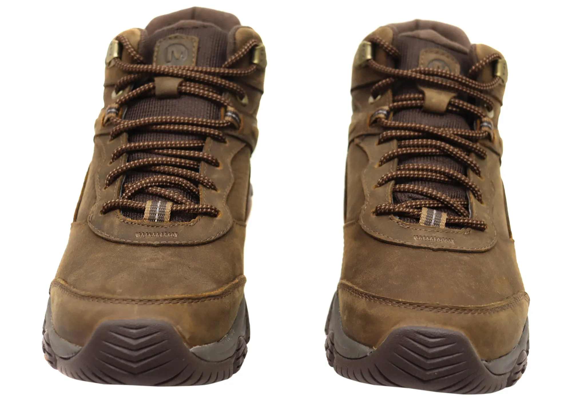 Merrell Mens Wide Fit Moab Adventure 3 Mid Waterproof Hiking Boots