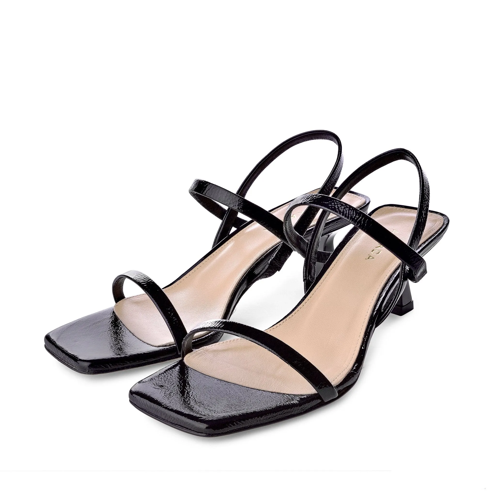 Miya Black Naplak Sandals