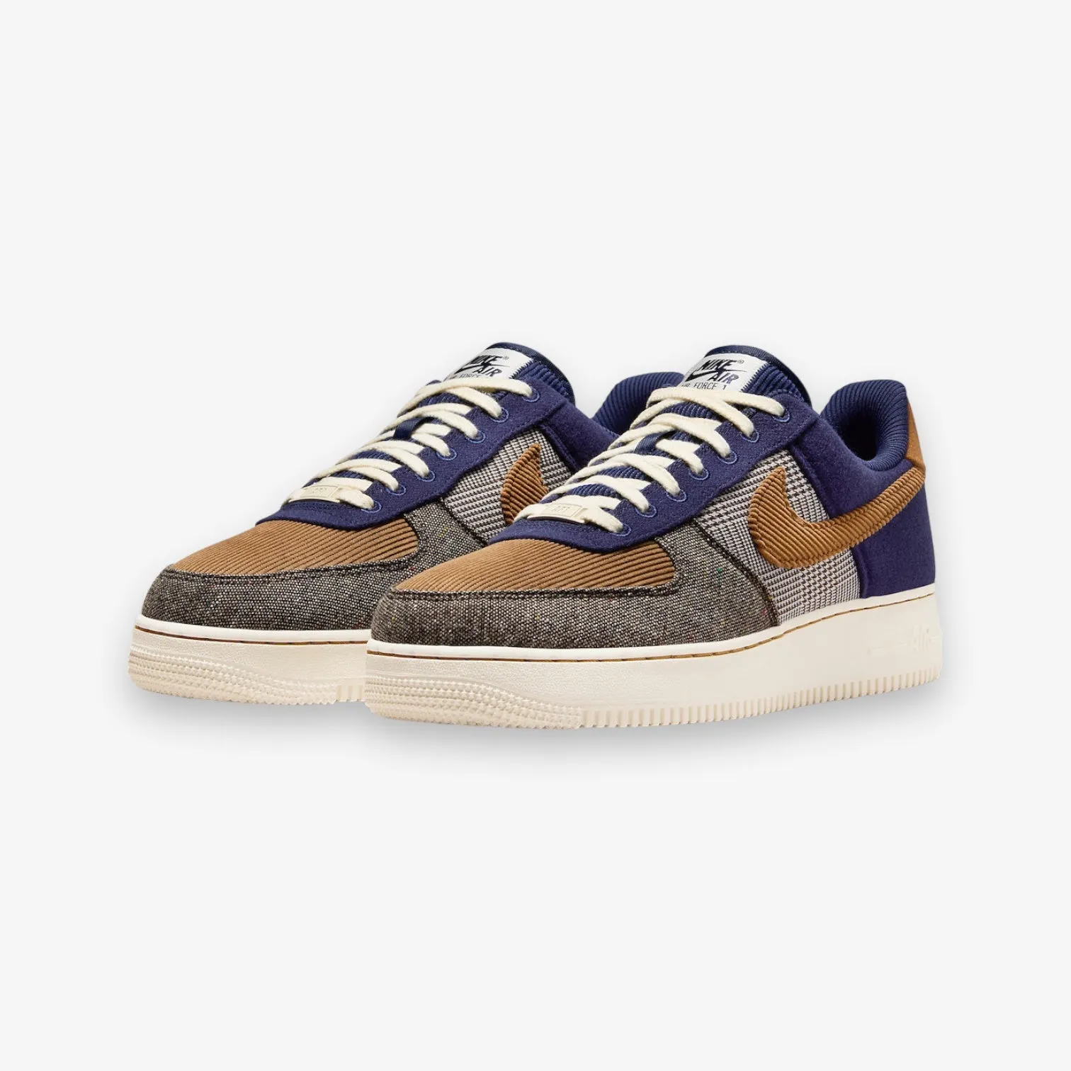 Nike Air Force 1 '07 PRM Midnight Navy Ale Brown FQ8744-410