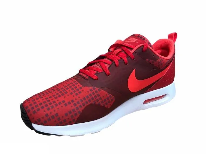 Nike scarpa sneakers da uomo Air Max Tavas Print 742781 600 rosso