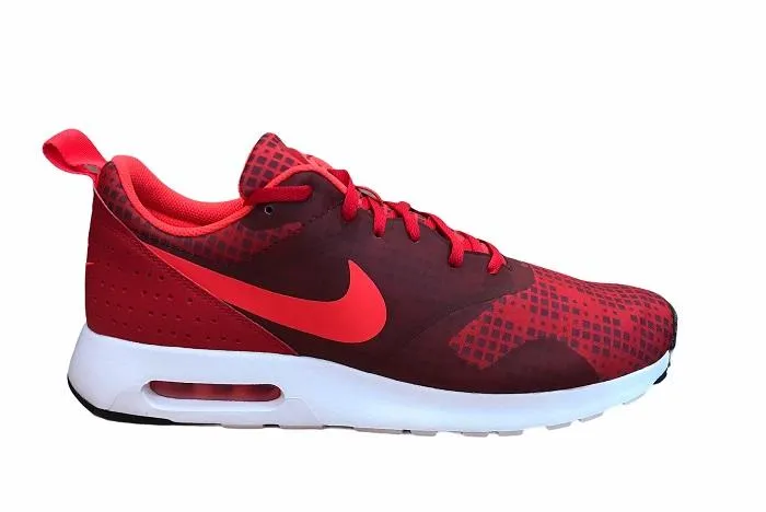 Nike scarpa sneakers da uomo Air Max Tavas Print 742781 600 rosso