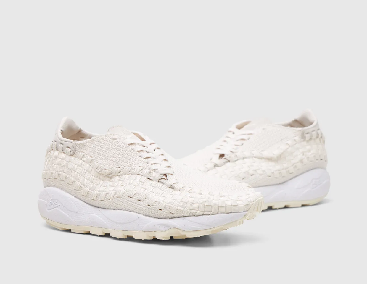 Nike Women's Air Footscape Woven Phantom / Light Bone - White